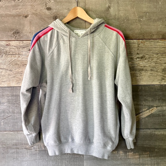 Spiritual Gangster Womens Rainbow Stripe Hoodie Gray I’ve Got Love For You Small - Picture 1 of 9
